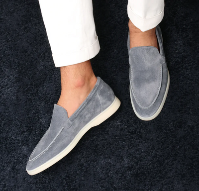 Hermanos - Old Money High Suede Loafers